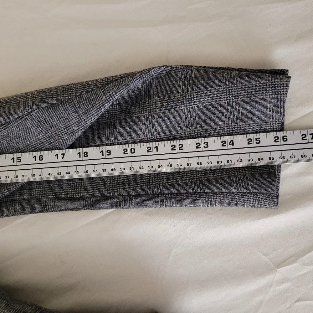 Emile Lafaurie 40R Gray Glen‎ Plaid Wool Blend Blazer Sport Coat Classic Office